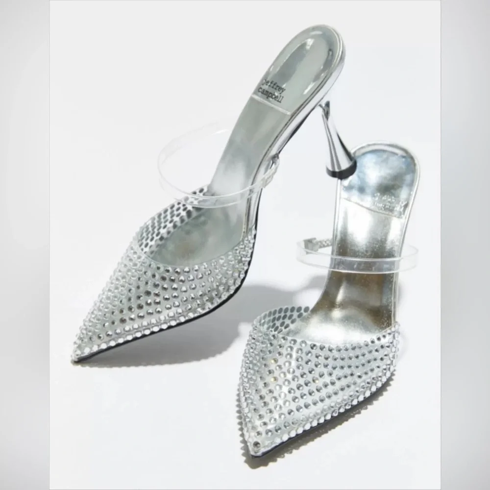 Jeffrey Campbell Emily Embellished Heels - Picture 4 of 9